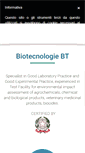 Mobile Screenshot of biotecnologiebt.it
