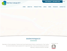 Tablet Screenshot of biotecnologiebt.it